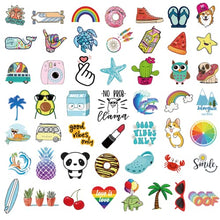 Load image into Gallery viewer, Stickers for Water Bottles, 100 Pack/PCS Cute Vsco Vinyl Aesthetic Waterproof Stickers Laptop Hydroflask Skateboard Computer Stickers for Teens Kids Girls
