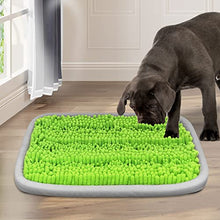 Load image into Gallery viewer, Bakumon Snuffle Mat for Dogs 21x16Inch Interactive Sniff Mats for Large Medium Small Dogs All Breed Dog Pet Snuffle Bowl Mat Nosework Training Foraging Mat Sniff Pad Feed Game Encourage Stress Relief

