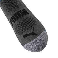 Load image into Gallery viewer, PUMA Men's 8 Pack Cool Cell No Show Socks, Grey/Blue, 10-13

