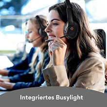 Load image into Gallery viewer, EKSA Bluetooth Headsets with Microphone &amp; USB Dongle, 30 Hours Talk Time &amp; 33ft Range, AI Environmental Noise Cancelling Mic, Over-Ear Wireless Headphone for PC/Laptop/Computer/Home/Work/Office/Zoom
