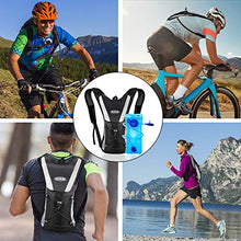 Load image into Gallery viewer, S.K.L Hydration Pack - Hydration Backpack with 2 Liter Water Bladder - Lightweight Water Backpack for Running Hiking Cycling Biking Climbing Camping
