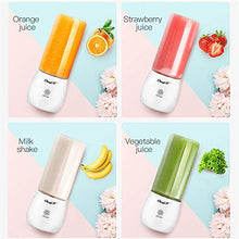 Load image into Gallery viewer, Portable Blender,inkint Personal Size Blender Juicer Cup for Shakes and Smoothies Fruit Mixer with USB Rechargeable 6 Stainless Steel Blades BPA Free 450ml
