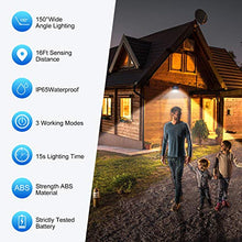 Load image into Gallery viewer, Solar Lights Outdoor [6 Pack/3 Working Mode], SEZAC Solar Security Lights Solar Motion Sensor Lights Wireless IP 65 Waterproof Outdoor Lights for Garden Fence Patio Garage (42 LED)
