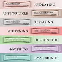 Load image into Gallery viewer, FREEORR 7Pcs Hyaluronic Acid Serum Peel Off Jelly Mask Powder, DIY Spa Peel off Rubber Face Mask, Collagen Soft Mask Powder, Moisturing Gel Peel Off Mask Powder for Facials Modelling Face Treatments
