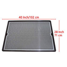 Load image into Gallery viewer, Pet Time Grand Dog Toilet Pet Dog Cat mesh Potty Large Big Huge Protect Floor Litter Training pad Holder 40" X 28" AMT-1100
