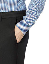 Load image into Gallery viewer, Haggar Men's Cool 18 Pro Slim Fit Premium Flex Flat Front Pant, Black, 32Wx32L
