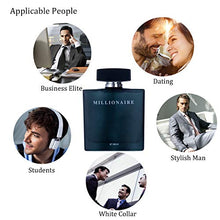 Load image into Gallery viewer, Perfume&amp;Beauty Perfume Eau de Parfume for Men, 3.4 oz Spray Parfume for Men 100 ML- Black Millionaire
