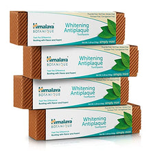 Load image into Gallery viewer, Himalaya Whitening Toothpaste - 5.29 oz/150 gm Natural, Fluoride-Free &amp; SLS-Free (Mint, 5.29 Ounce (Pack of 4))
