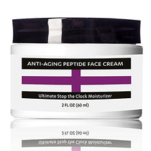 Load image into Gallery viewer, ANTI AGING Collagen PEPTIDES CREAM with HYALURONIC Acid for FACE and EYE Repair
