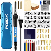 Load image into Gallery viewer, 72Pcs Wood Burning Kit for Beginners, Adjustable Professional Wood Burner Pen Tool and Accessories, woodburning Embossing Carving
