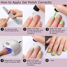 Load image into Gallery viewer, Makartt Gel Nail Polish Kit- 22 Pastel Summer Gel Colors Gel Nail Polish 8ML Base Coat Top Coat Soak Off Gel P-30

