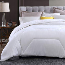 Load image into Gallery viewer, Hansleep Down Alternative Quilted Comforter, All-Season Soft Fluffy Hypoallergenic Duvet Insert with Corner Tabs Plush Microfiber Fill Lightweight Machine Washable (King 104x90'')
