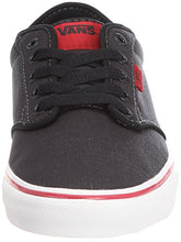 Load image into Gallery viewer, VANS MENS ATWOOD TEXTILE SHOES BLACK CHILLI SIZE 10.5
