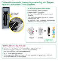 Load image into Gallery viewer, Square D by Schneider Electric QO QO115PDF Plug-In Mount 15 Amp Single-Pole Dual Function (CAFCI and GFCI) Circuit Breaker
