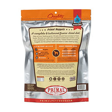 Load image into Gallery viewer, Primal Freeze Dried Dog Food Nuggets Beef Formula, Crafted in The USA Grain Free Raw Dog Food, 14 oz
