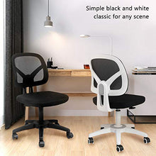 Load image into Gallery viewer, HBADA Office Chair, Mesh Desk Task Chair, Ergonomic Computer Chair with Adjustable Height for Adults and Kids,White
