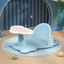 Load image into Gallery viewer, Baby Bath Seat, Bath Seat for Babies 6 Months &amp; Up, Infant Bath Seat| Baby Bathtub Seat - Provides Backrest Support and Suction Cups for Stability, with 3pcs Swimming Turtle Bath Toys, Gift for Baby.
