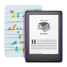 Load image into Gallery viewer, Kindle Kids, a Kindle designed for kids, with parental controls - Rainbow Birds Cover
