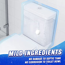 Load image into Gallery viewer, Vacplus Toilet Bowl Cleaner Tablets 12 PACK, Automatic Toilet Bowl Cleaners with Bleach, Durable Toilet Tank Cleaners with Sustained-Release Technology, Household Toilet Cleaners with Easy Operation
