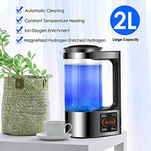 Load image into Gallery viewer, DQXY Hydrogen Water Bottle Generator,Portable Hydrogen Water Ionizer Machine,Hydrogen Rich Water Maker 2L Large Capacity Health Cup for Family Use
