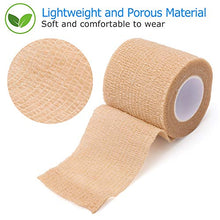 Load image into Gallery viewer, 10 Pack Self Adherent Bandage Wrap, 2” x 5 Yards, Medical Tape, Self-Adherent Wrap, Athletic Elastic Cohesive Bandage, First Aid Tape, Sports Tape for Stretch Athletic, Ankle Sprains &amp; Swelling
