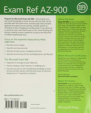 Load image into Gallery viewer, Exam Ref AZ-900 Microsoft Azure Fundamentals
