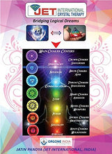 Load image into Gallery viewer, Jet Mix Gemstone Labradorite Merkaba Chakra Orgone Pyramid Crystal Gemstones Copper Metal Mix Rare Healing Positive Energy Tetrahedron Sacred Geometry Memory
