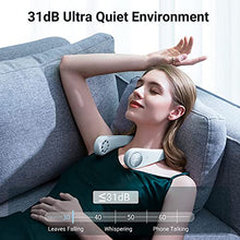 Load image into Gallery viewer, TORRAS L2 Series Portable Neck Fan, Hands Free Wearable Bladeless Fan, Ultra Light Rechargeable Mini USB Fan for Travel/ Home/ Office, 3 Speeds
