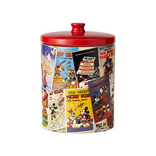 Load image into Gallery viewer, Enesco Disney Ceramics Mickey Mouse Collage Cookie Jar, 9.25", Multicolor

