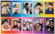 Load image into Gallery viewer, Fujifilm Instax Mini Film Rainbow - Staind Glass - Shiny Star Film -10 Sheets X 3 Assort (Taketori Store Original Goods with Instructions)

