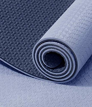 Load image into Gallery viewer, IUGA Yoga Mat Non Slip Textured Surface, Reversible Dual Color, Eco Friendly Yoga Mat with Carrying Strap, Thick Exercise &amp; Workout Mat for Yoga, Pilates and Fitness (72"x 24"x 6mm )
