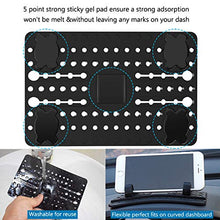 Load image into Gallery viewer, Cell Phone Holder for Car, AONKEY Dashboard Car Pad Mat Vehicle GPS Mount Universal Fit All Smartphones, Compatible iPhone Xs/XS Max XR X 6S 7/8 Plus, Galaxy Note 9/8 S8/S9/S10 Plus J7 J3, Pixel 3 XL
