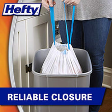 Load image into Gallery viewer, Hefty Ultra Strong Tall Kitchen Trash Bags, Lavender and Sweet Vanilla Scent, 13 Gallon, 80 Count
