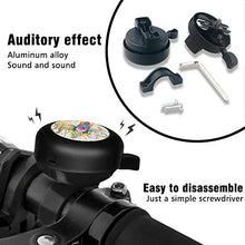 Load image into Gallery viewer, ZYCCW Customized Design Bike Bicycle Bell, Loud Long Crisp Clear Sound for Adults Kids Mountain Road Bike BMX Electric Bike (Evil Eye)
