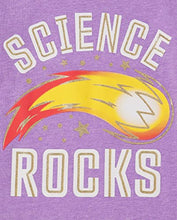 Load image into Gallery viewer, The Children's Place Girls' Short Sleeve Graphic T-Shirt 2-Pack, Science/Science Rocks, Small (5/6)
