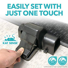 Load image into Gallery viewer, Kat Sense Covered Rat &amp; Chipmunk Traps, Prevents Accidental Triggering with Tunneled Design, Quick Humane Kill, Indoor 'N Outdoor Mouse Snap Traps
