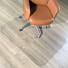 Load image into Gallery viewer, [Upgraded Version] Crystal Clear 1/5" Thick 47" x 35" Heavy Duty Hard Chair Mat, Can be Used on Carpet or Hard Floor
