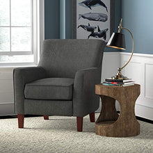 Load image into Gallery viewer, Amazon Brand – Stone &amp; Beam Cheyanne Modern Living Room Accent Arm Chair, 30.7"W, Caviar

