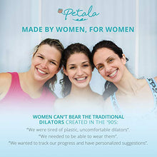 Load image into Gallery viewer, Petala 5-Pack Silicone Dilators for Women with Smartphone App - Extra Small to Large - Exerciser Trainer Set for Vaginismus, Pain, Vulvodynia, Vaginitis
