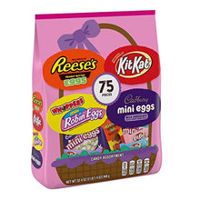 Load image into Gallery viewer, REESE'S, KIT KAT, WHOPPERS &amp; CADBURY Chocolate Assortment Candy, Easter, 33.4 oz Bag (75 Pieces)
