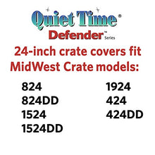 Load image into Gallery viewer, MidWest Dog Crate Cover, Privacy Dog Crate Cover Fits MidWest Dog Crates, Machine Wash &amp; Dry
