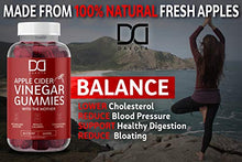 Load image into Gallery viewer, Apple Cider Vinegar Gummies with The Mother for Immune System Vitamin B12, B9, Pomegranate - Gummy Alternative to Apple Cider Vinegar Capsules, Pills, ACV Tablets - 120 Gummy Bears (2 Pack)
