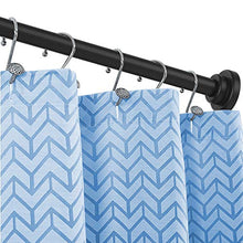 Load image into Gallery viewer, Ausemku Shower Curtain Rod Tension - 26-40 Inch Never Rust Non-Slip Spring Tension Curtain Rod No Drilling Stainless Steel Curtain Rod Use Bathroom Kitchen（Black）
