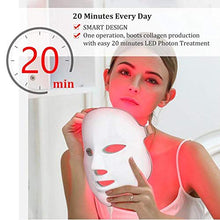 Load image into Gallery viewer, 7 Color Facial Mask | Photon Face Skin Care System | Healthy Smooth Skin Rejuvenation | Anti-Aging, Tightening, Toning, Wrinkle Acne Treatment | Collagen Restoring &amp; Whitening Device
