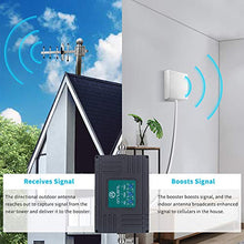 Load image into Gallery viewer, Tri-Band Cell Phone Signal Booster Repeater for Verizon AT&amp;T T-Mobile 3G 4G LTE - Enhances Your Cellular Voice &amp; Data in Home/Office Up to 4,500Sq Ft (Supports Band 5/12/13/17)
