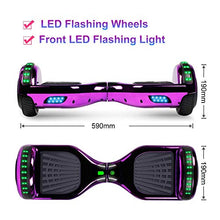 Load image into Gallery viewer, SISIGAD Hoverboard for Kids, Two Wheels Self-Balancing Hover Board with Bluetooth Speaker

