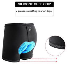 Load image into Gallery viewer, Sportneer Men's 3D Padded Bicycle Cycling Underwear Shorts w/Anti-Slip Design, Breathable &amp; Adsorbent
