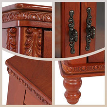 Load image into Gallery viewer, MAISON ARTS Buffet &amp; Sideboard Kitchen Storage Cabinet w/Adjustable Shelves Buffet Cabinet w/Glass Doors China Cabinet for Kitchen Dining Room Living Room, Embossed Frame
