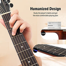 Load image into Gallery viewer, Donner Acoustic Guitar Beginner Full Size 41 Inch Soild Spruce Top Cutaway Grand Auditorium Adult Starter Bundle Kit with Gig Bag Strap Tuner Capo Pickguard String 4 Picks Cloth Right Hand
