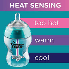 Load image into Gallery viewer, Tommee Tippee Advanced Anti-Colic Newborn Baby Bottle Feeding Set, Heat Sensing Technology, BPA-Free , Teal , 10 Piece Set

